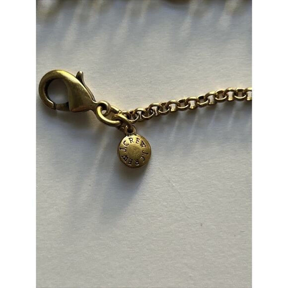 J. Crew Gold Tone Medallion Statement Necklace - Picture 4 of 6